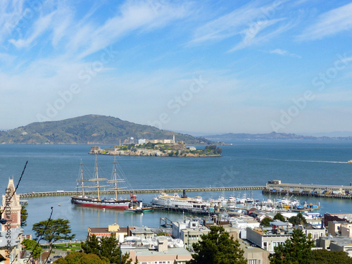 Alcatraz in San Francisco California USA