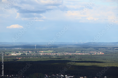 Far view on Hilpoltstein from Schlossberg (Heideck) © jojoo64