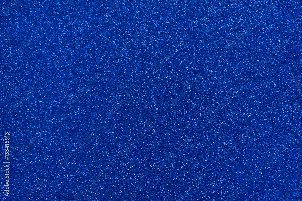 Obraz premium Glittery texture. Shining background. Blue glitter