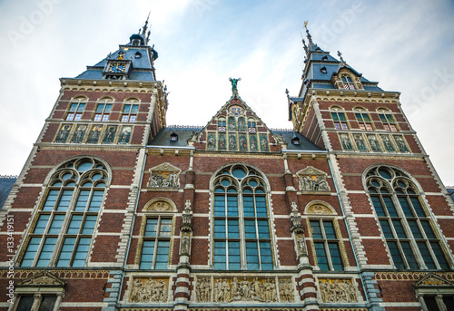 Photography AMSTERDAM, NETHERLANDS - JANUARY 09 2017: Rijksmuseum - national museum dedicated to arts and history