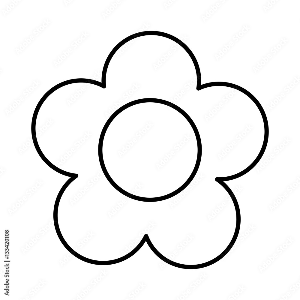 cute flower garden isolated icon vector illustration design cute flower garden isolated icon vector illustration design