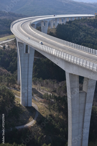 giant highway bridge