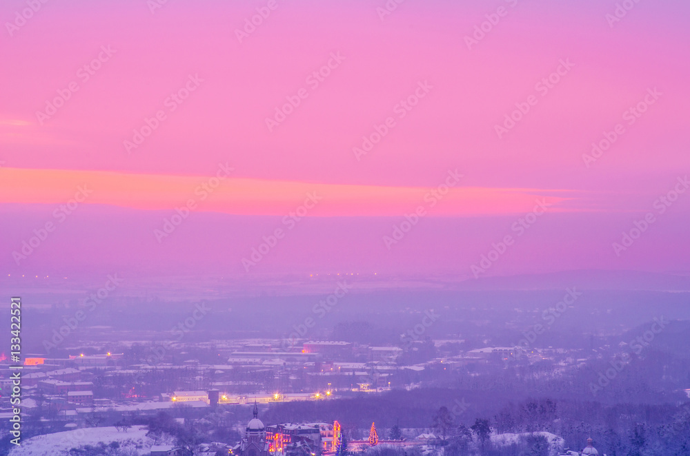 Fototapeta premium Winter landscape