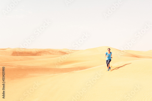 Jogging In The Desert
