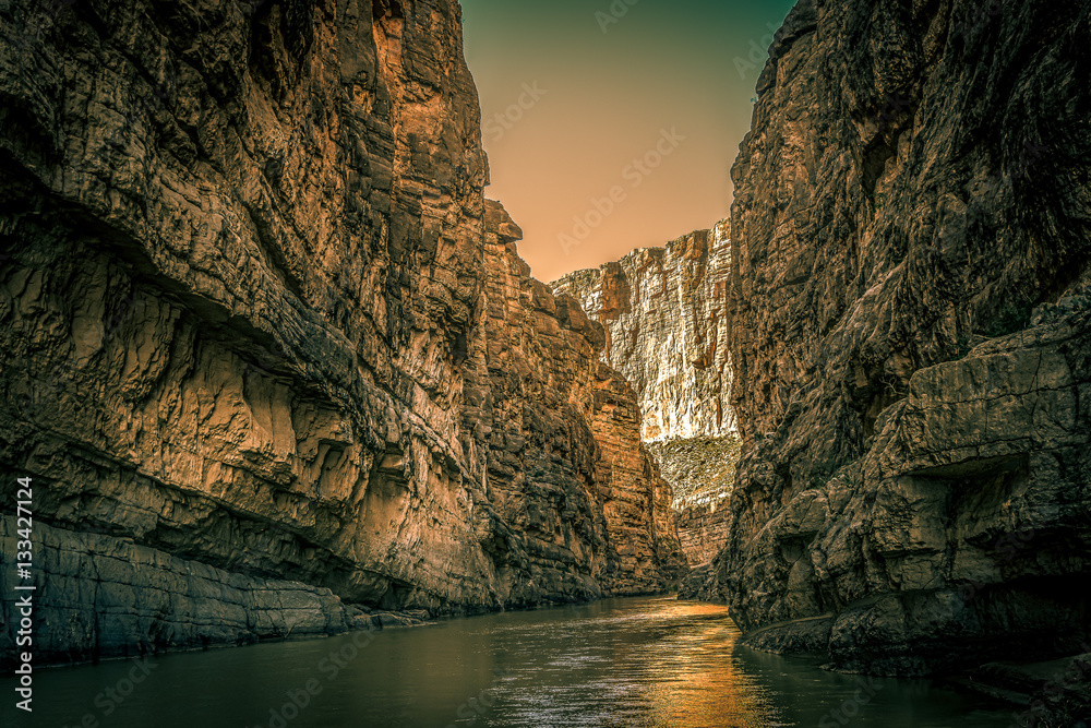 Dog Valley Canyon at Big Bend National Park