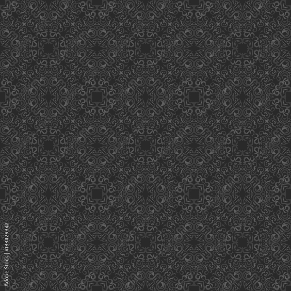 Obraz premium Seamless islam pattern. Vintage floral background
