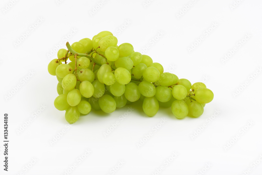 bunch of white grapes