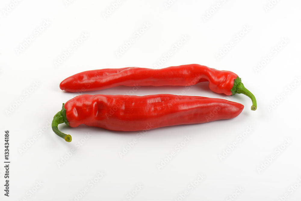 two red peppers