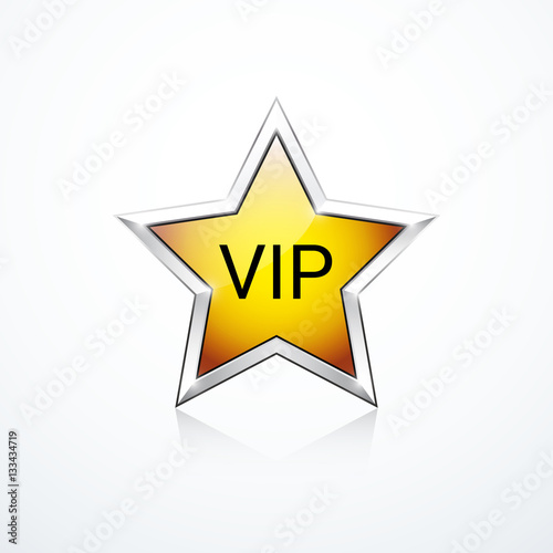Vector VIP star