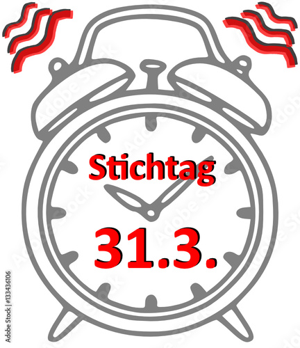 31.3. Stichtag  Frist  Nur bis  170115-06