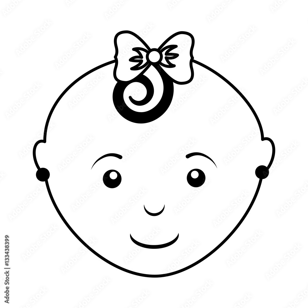 cute baby character icon vector illustration design cute baby character icon vector illustration design