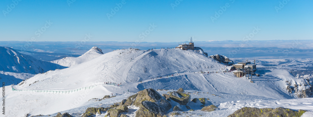 Fototapeta premium Panorama West Tatras, Poland, Kasprowy Wierch