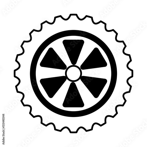 car tire isolated icon vector illustration design