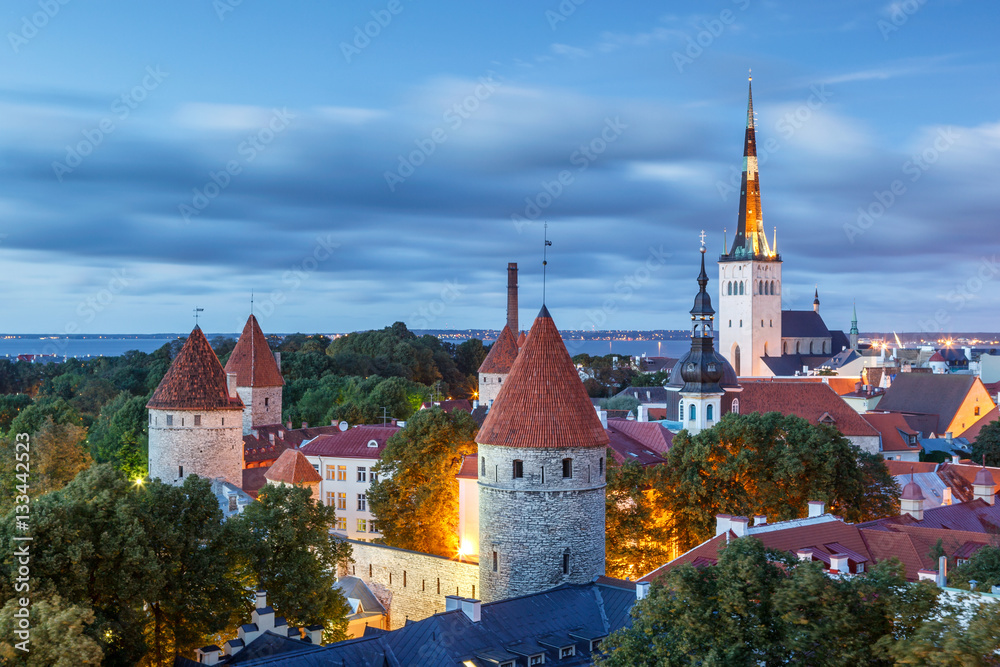 St Olafs Church Tallinn Estonia St Olafs Church Tallinn Estonia