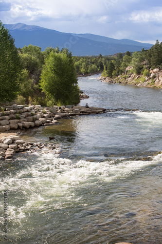 Individual on the Arkansas