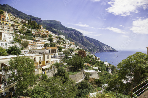 Positano, Amalfi, Salerno Provincia, Italie © Warpedgalerie