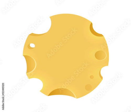 Emblem with Porous Cheese R...