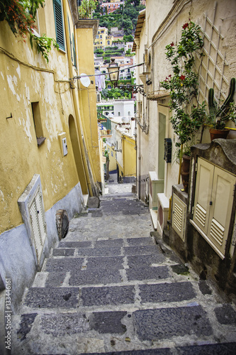 Rue d'Amalfi, province de Salerne, Italie photo