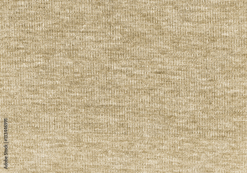 Beige knitted natural wool texture background. Knitted pattern