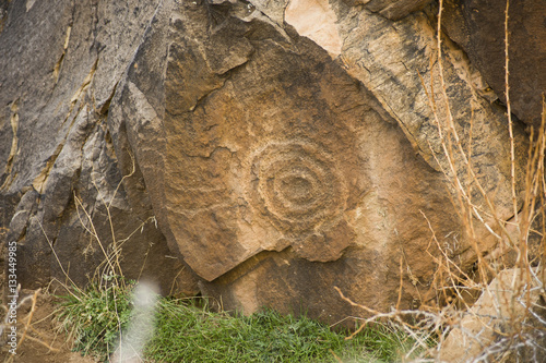 Slika na platnu petrograph of  the sun
