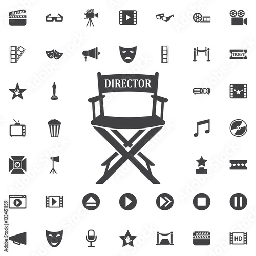 director chair icon