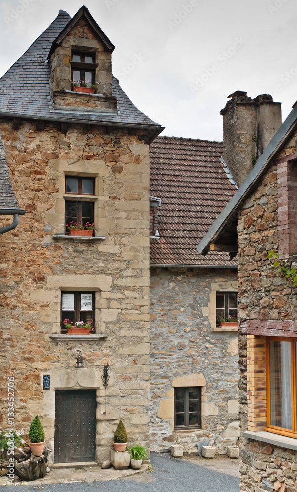 Naklejka premium Sainte Fortunade (Corrèze)