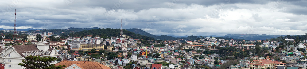 View from Crazy house in Dalat