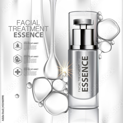 Facial Treatment Essence Skin Care Cosmetic.
