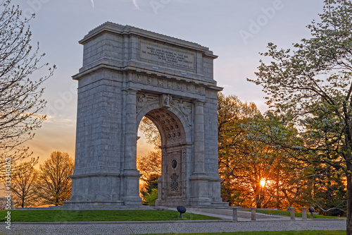 Springtime Sunrise at Valley Forge Park