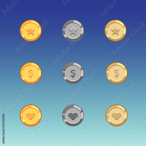 Game coin set
