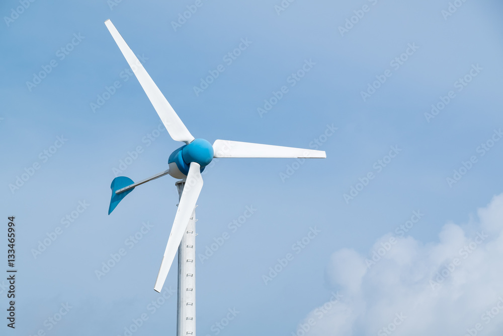 Close up wind turbine, renewable energy and power concept. Close up wind turbine, renewable energy and power concept.