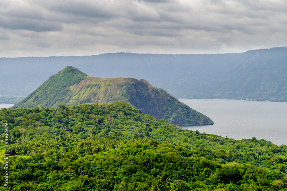 Taal volcano Hill at TagayTay City, Philippines