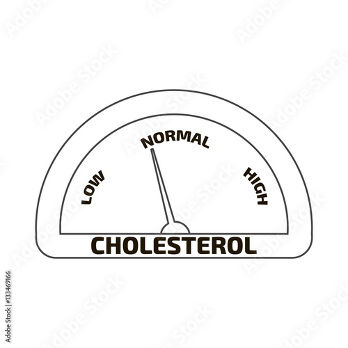 Cholesterol Meter vector