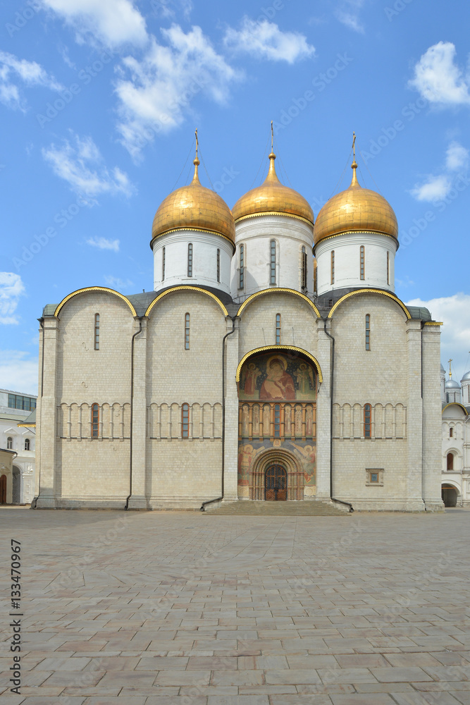 Moscow. The Kremlin. The Cathedral of the assumption