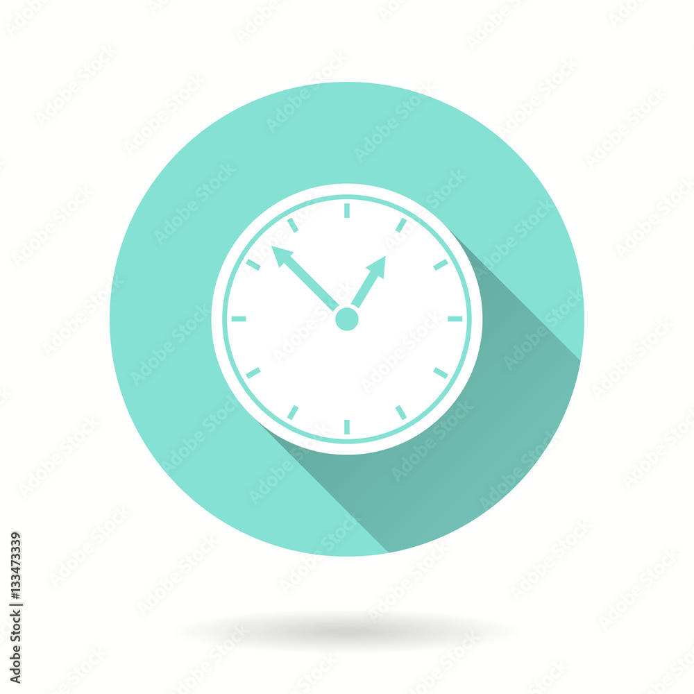 Clock - vector icon. Clock - vector icon.