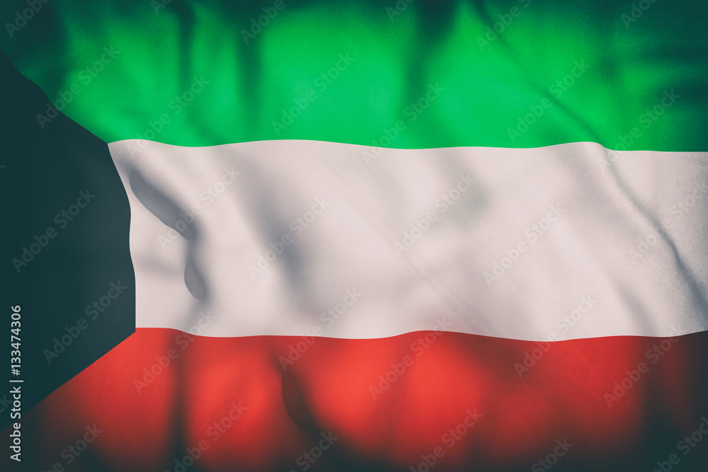 Fototapeta premium Kuwait flag