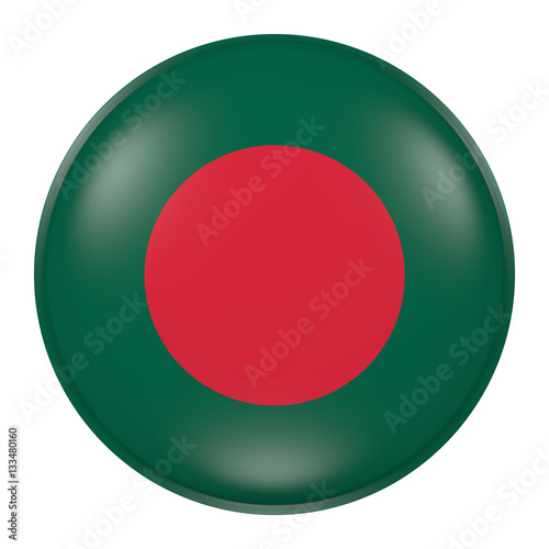 Silhouette of Bangladesh button