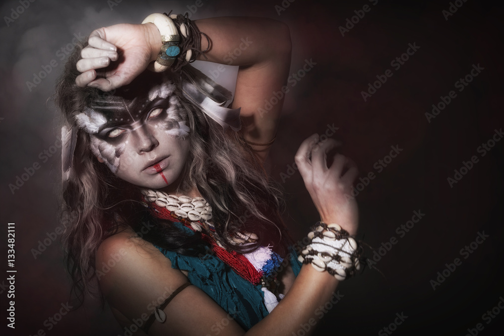 Fototapeta premium Tribal Woman