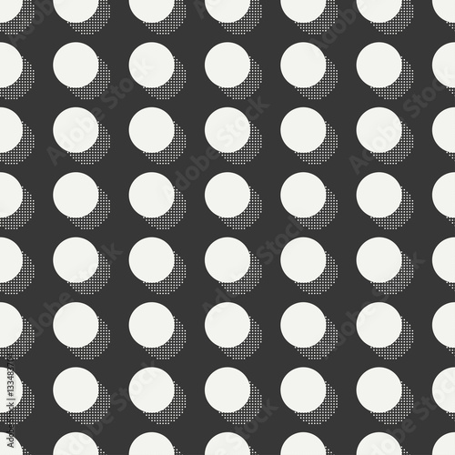 Retro memphis geometric line shapes seamless patterns. Hipster fashion 80-90s. Abstract jumble textures. Black and white. Circle, round, dot. Memphis style for printing, website, design, poster.