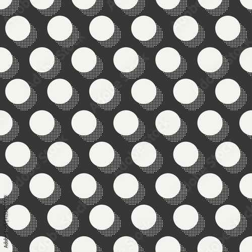 Retro memphis geometric line shapes seamless patterns. Hipster fashion 80-90s. Abstract jumble textures. Black and white. Circle, round, dot. Memphis style for printing, website, design, poster.