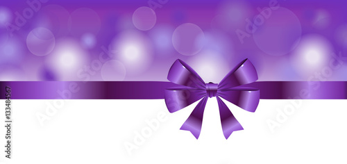 Valentinstag Schleife - Lila