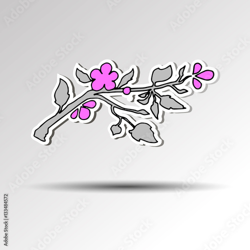 floral flower spring summer background botanical garden