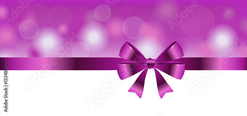 Valentinstag Schleife - Rosa