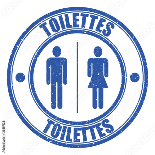 Logo toilettes.