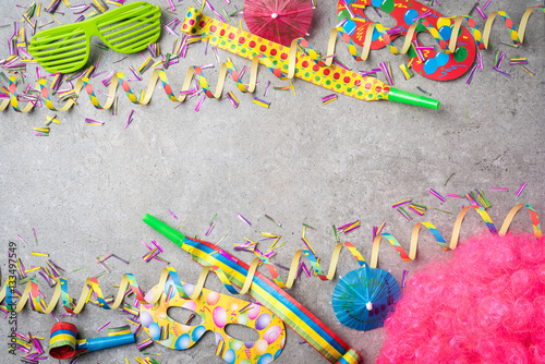 Carnival or birthday party background