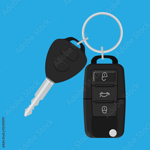 Car Key and of the alarm system.