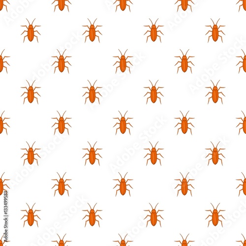 Cockroach pattern, cartoon style