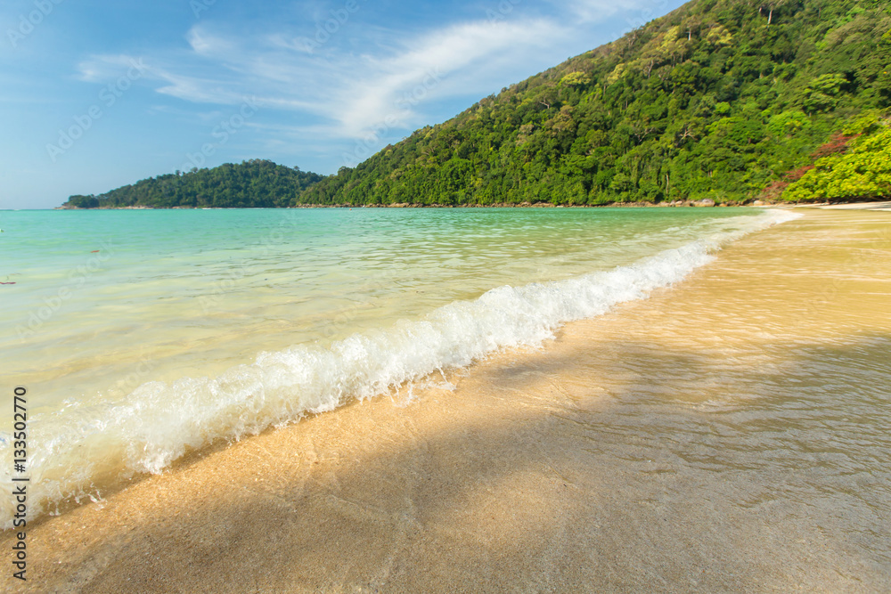 Beautiful beach at Surin island,Surin national park Thailand Beautiful beach at Surin island,Surin national park Thailand
