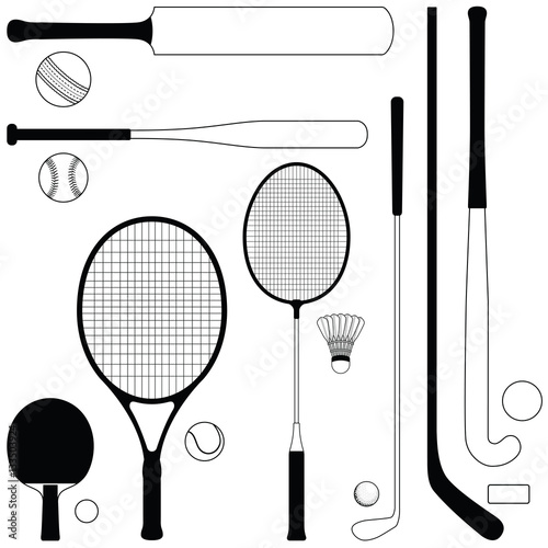 Sport collection - vector illustration