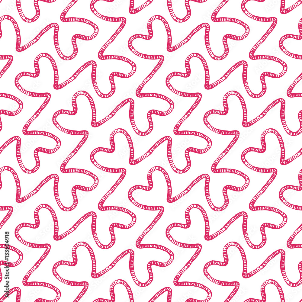 Romantic seamless pattern Romantic seamless pattern